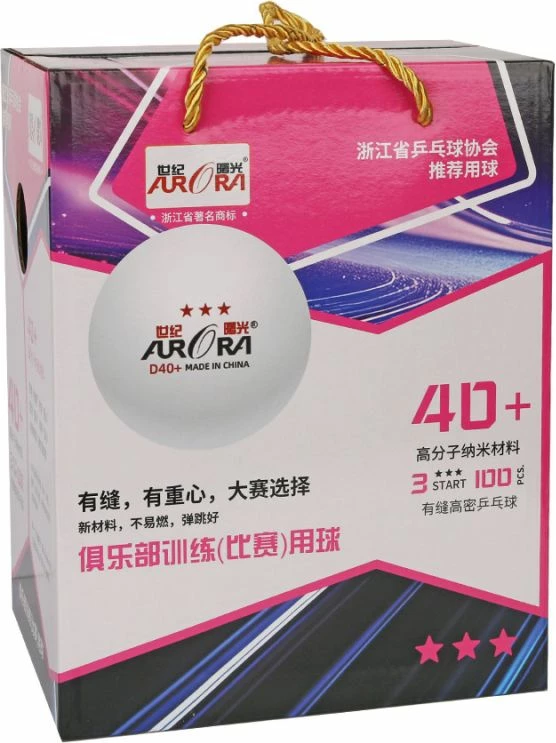 Topa pingpong Aurora Ball 100 copë