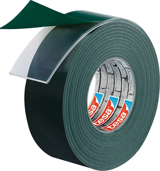 Shirit ngjitës dyanshëm tesa Powerbond, 19 mm x 1.5 m, transparent