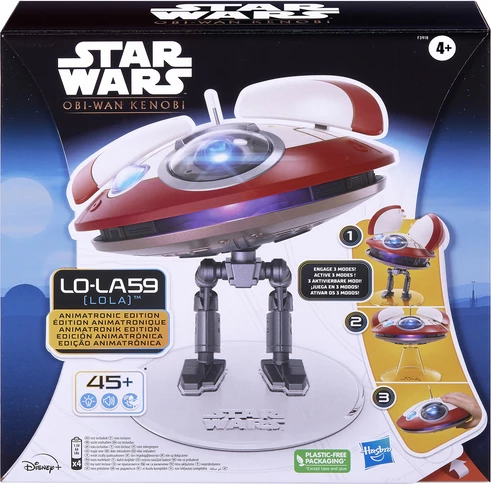 Star Wars: Obi-Wan Kenobi - L0-LA59 (Lola) Animatronic Edition Figure