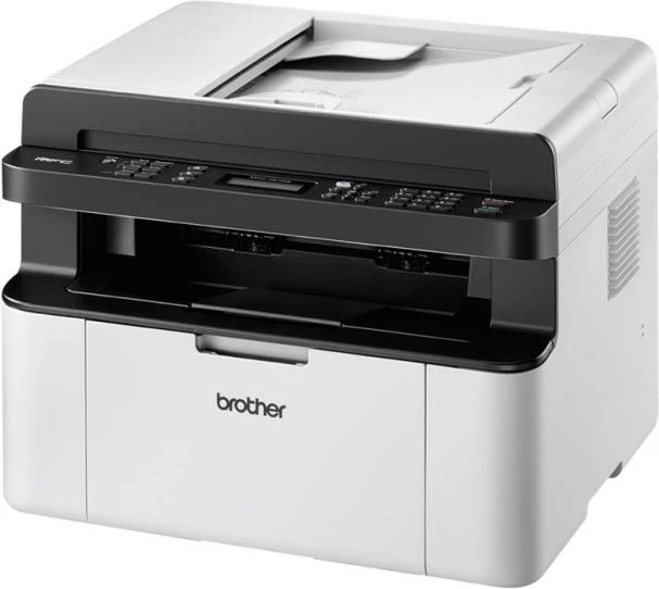 Printer multifunksional Brother MFC-1910W, laser mono A4, 20ppm, Wi‑Fi, ADF 10-fletë, bardh e zi