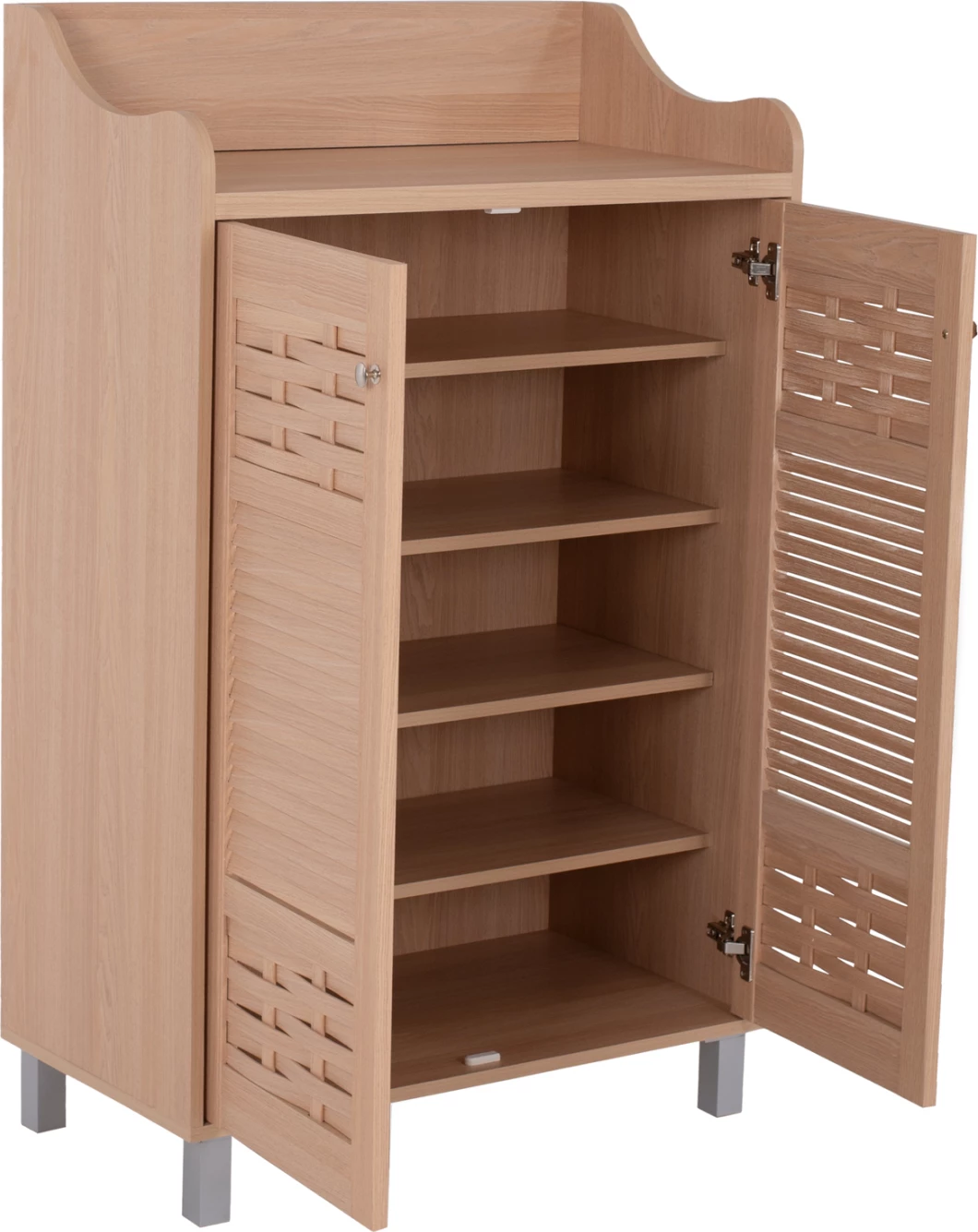 Dollap këpucësh CAILENA, melaminë, ngjyrë natyrale, FH2230.09, 77x40,5x122H cm