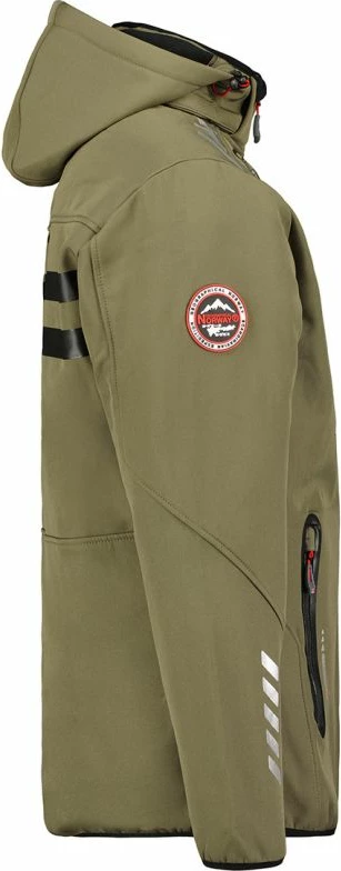 Jakne softshell për meshkuj Geographical Norway, kaki [Madhësia: L]