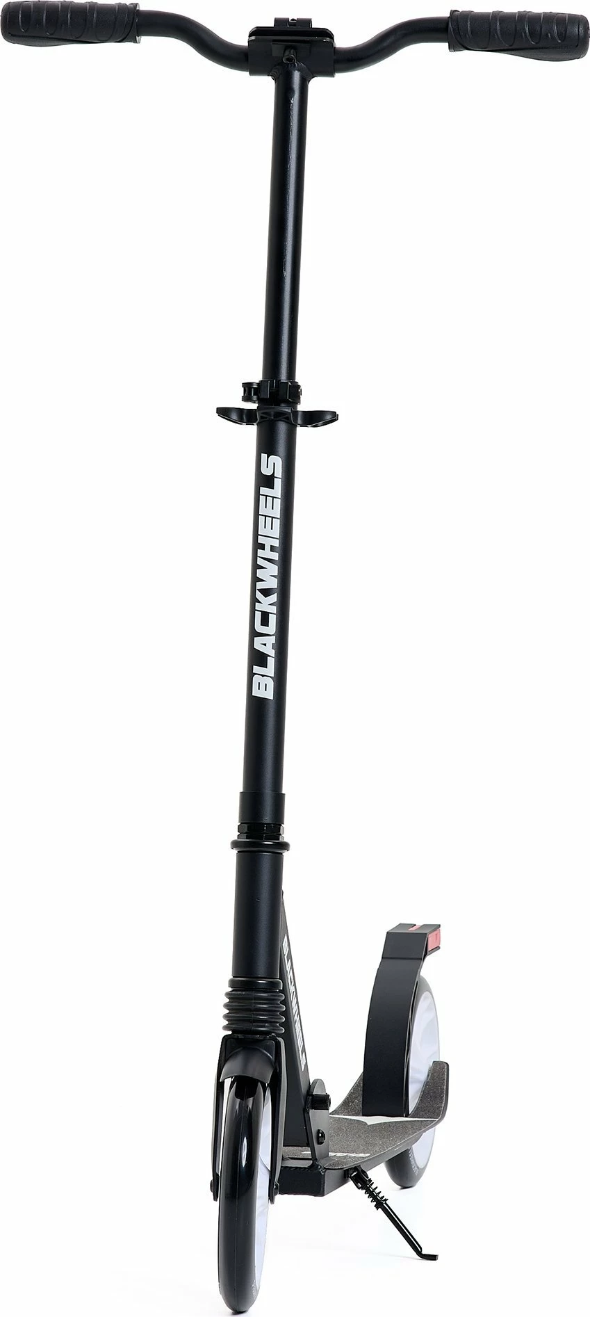 Trotinet Blackwheels Zoom, rrota 200 mm, i palosshëm, ABEC-7, timon i rregullueshëm 95-105 cm, deri 100 kg, i zi