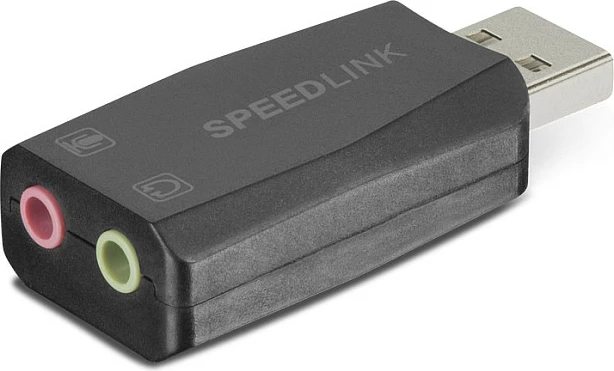 Kartë zëri USB Speedlink VIGO, stereo, e zezë