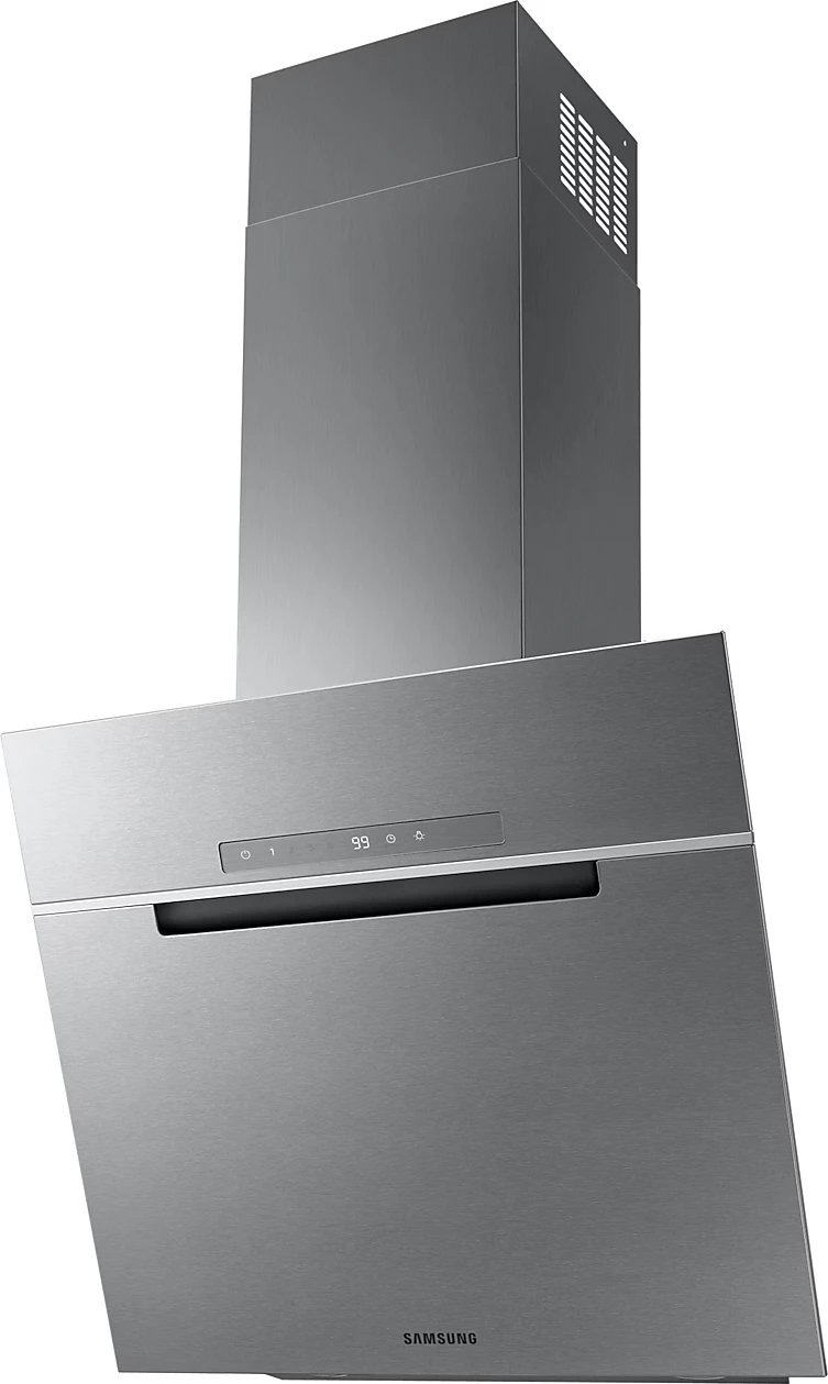 Aspirator kuzhine, Samsung, NK24C7070WS/UR, 60 cm, nxjerrje 585 m³/h (boost 752), kontroll me prekje, Bluetooth SmartThings, LED, klasa energjisë B, argjend