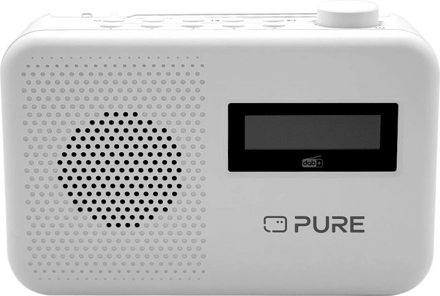 Radio portative PURE Elan One², DAB+/FM, Bluetooth 5.1, LCD 2.2", e bardhë