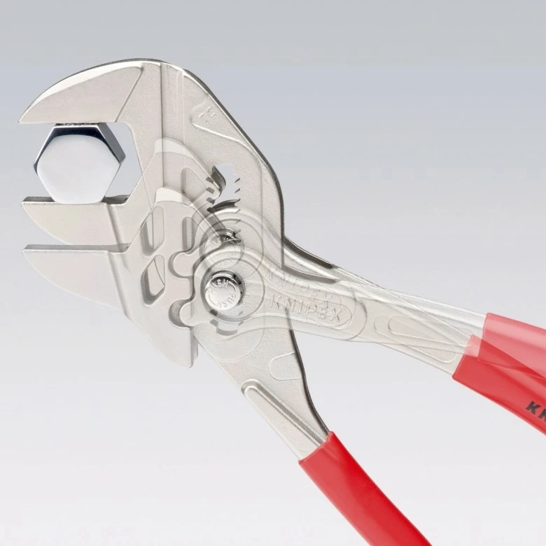 Pense Knipex 86 02 250, 250mm, ngjyrë gri/kuqe