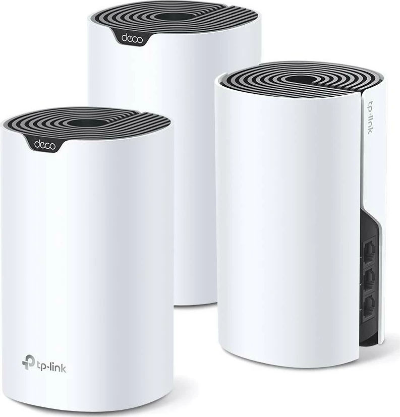 Sistem mesh Wi-Fi TP-Link Deco S7 (3-pack), AC1900, bardhë