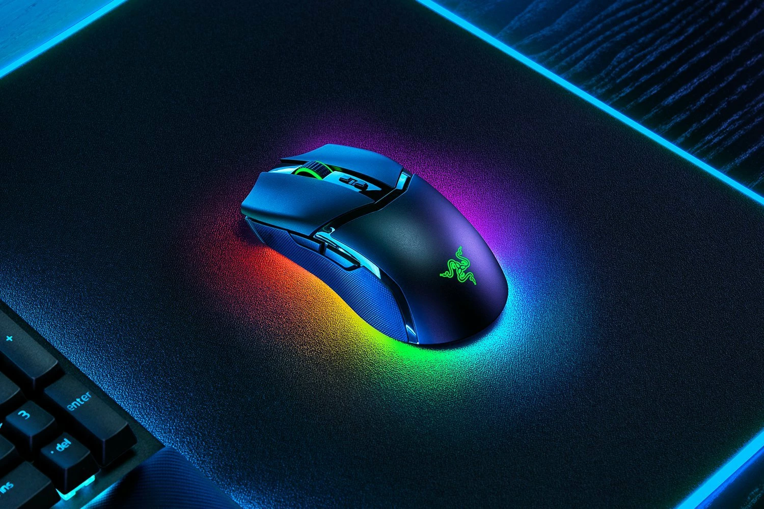 Maus gaming Razer Cobra Pro RZ01-04660100-R3G1, pa kabllo 2.4GHz/Bluetooth, 30000 DPI, RGB, i zi