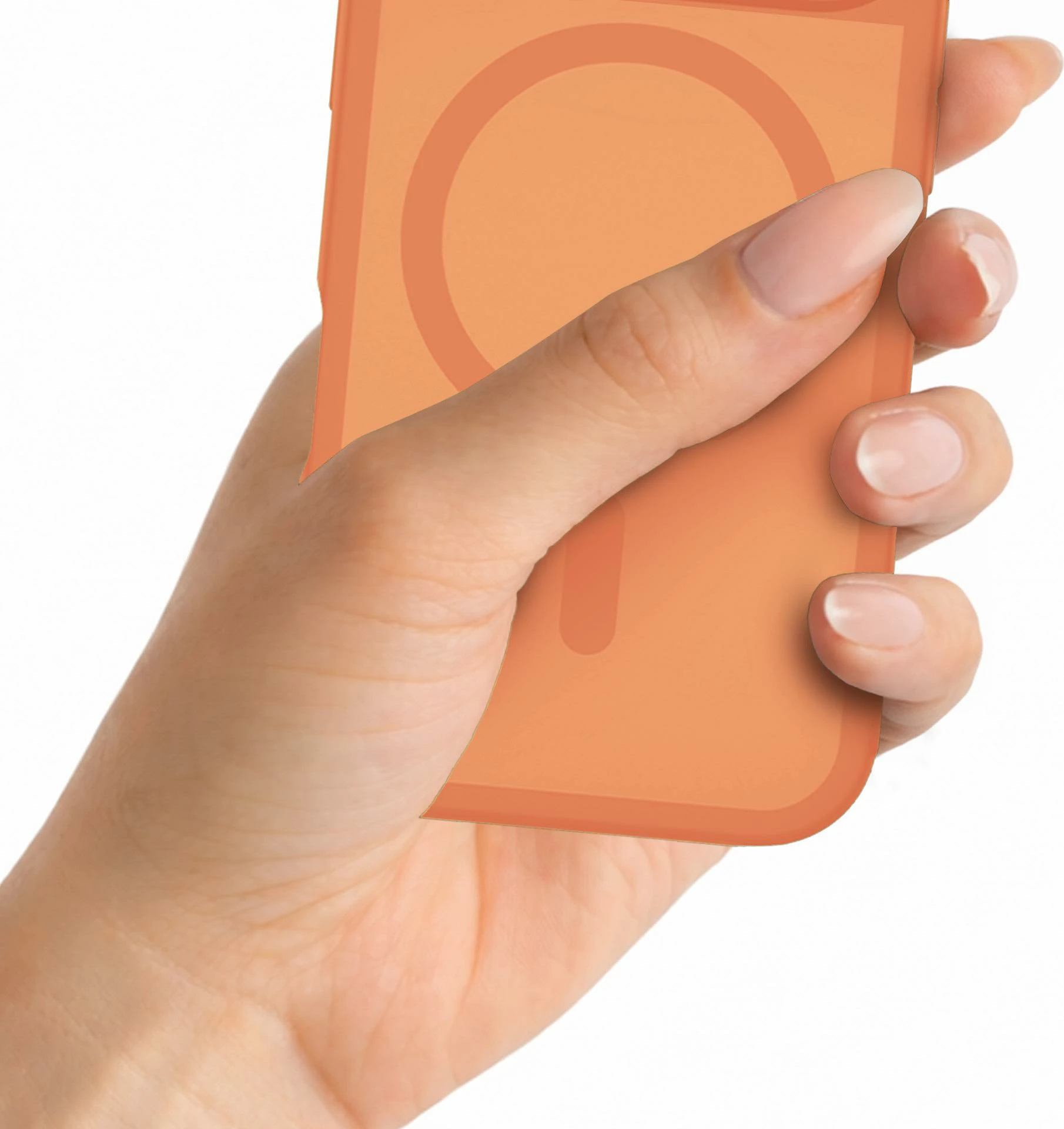 Mbështjellës 3mk Misty MagCase për iPhone 17 Pro Max / iPhone 18 Pro Max, MagSafe, Portokalli