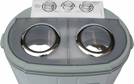 Makinë larëse portative me centrifugë Camry CR 8052, 3 kg larje / 1 kg shtrydhje, 630 W, 1300 rpm, e bardhë