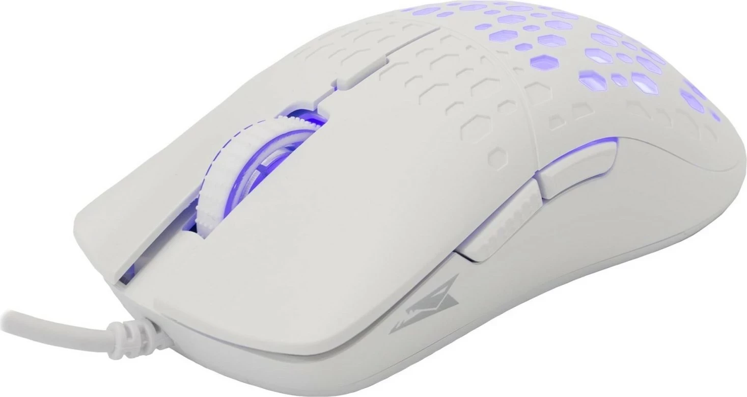 Maus Baracuda Octopus BGM-022, 3600 DPI, 6 butona, i bardhë