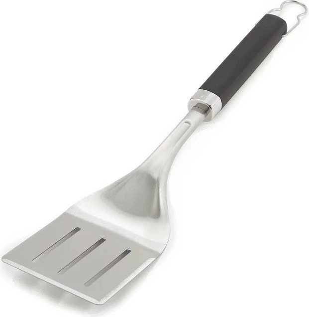Spatulë pastrimi Weber 6761, çelik inox, dorezë e zezë