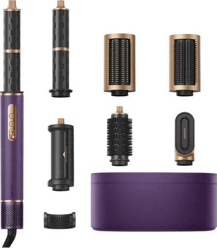 Tharëse flokësh dhe stilues DREAME AirStyle Pro AMF18A-P 7-në-1 me 7 shtojca 1300W vjollcë