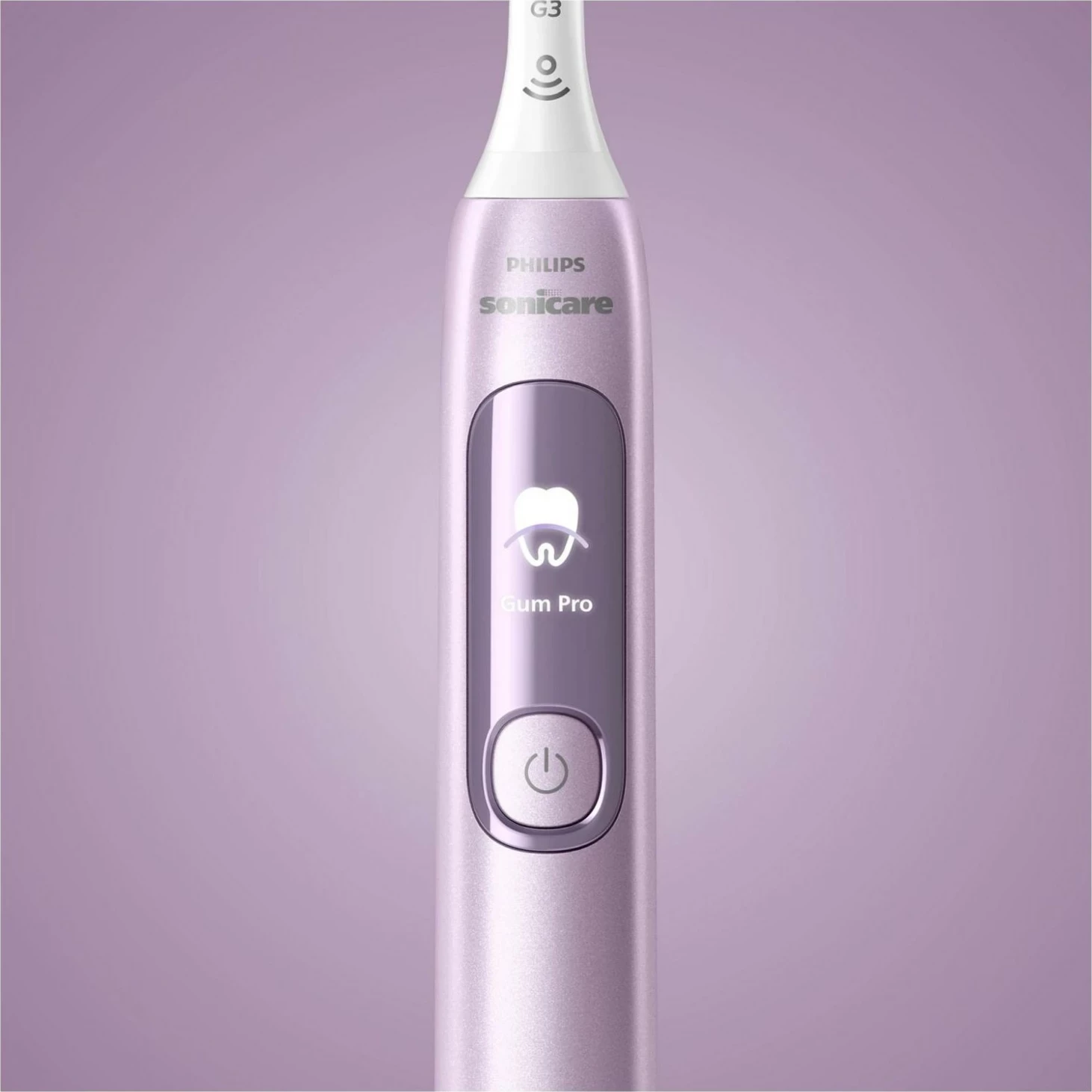 Furçë dhëmbësh sonike Philips Sonicare 5 HX3792/12, 5 mënyra pastrimi, ekran interaktiv, rozë