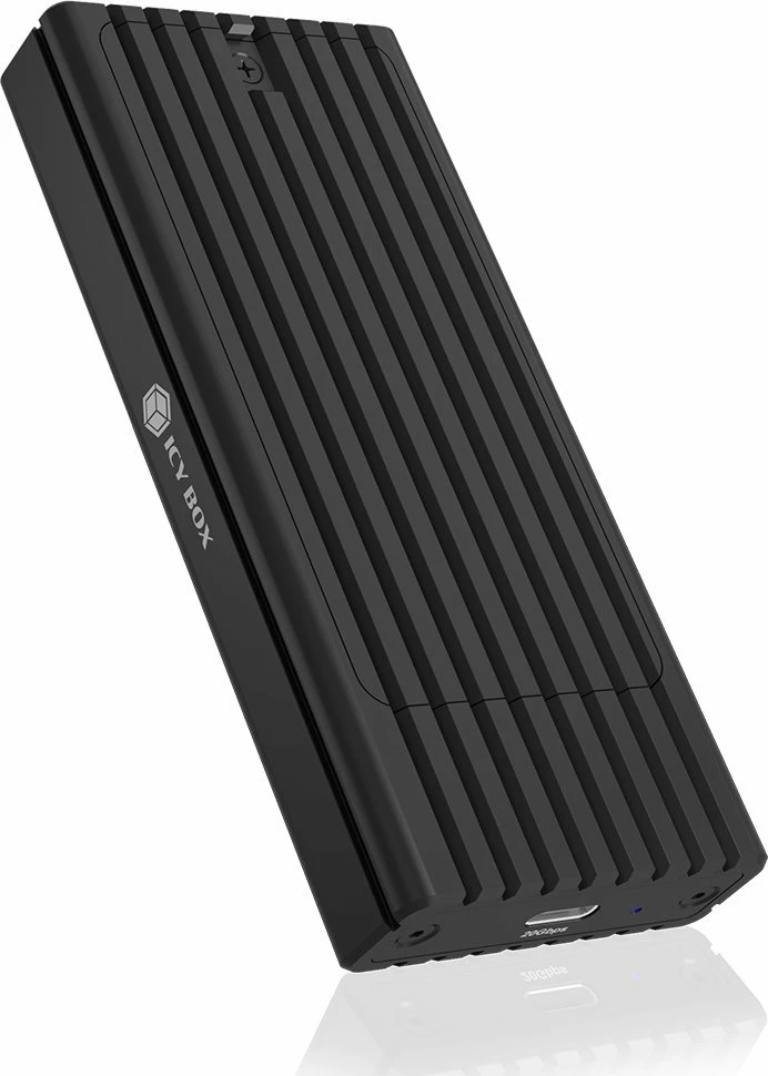 Kasë e jashtme për SSD M.2 NVMe Icy Box IB-1917M-C32, USB-C 3.2 Gen 2x2 20Gbps, deri 2TB, e zezë