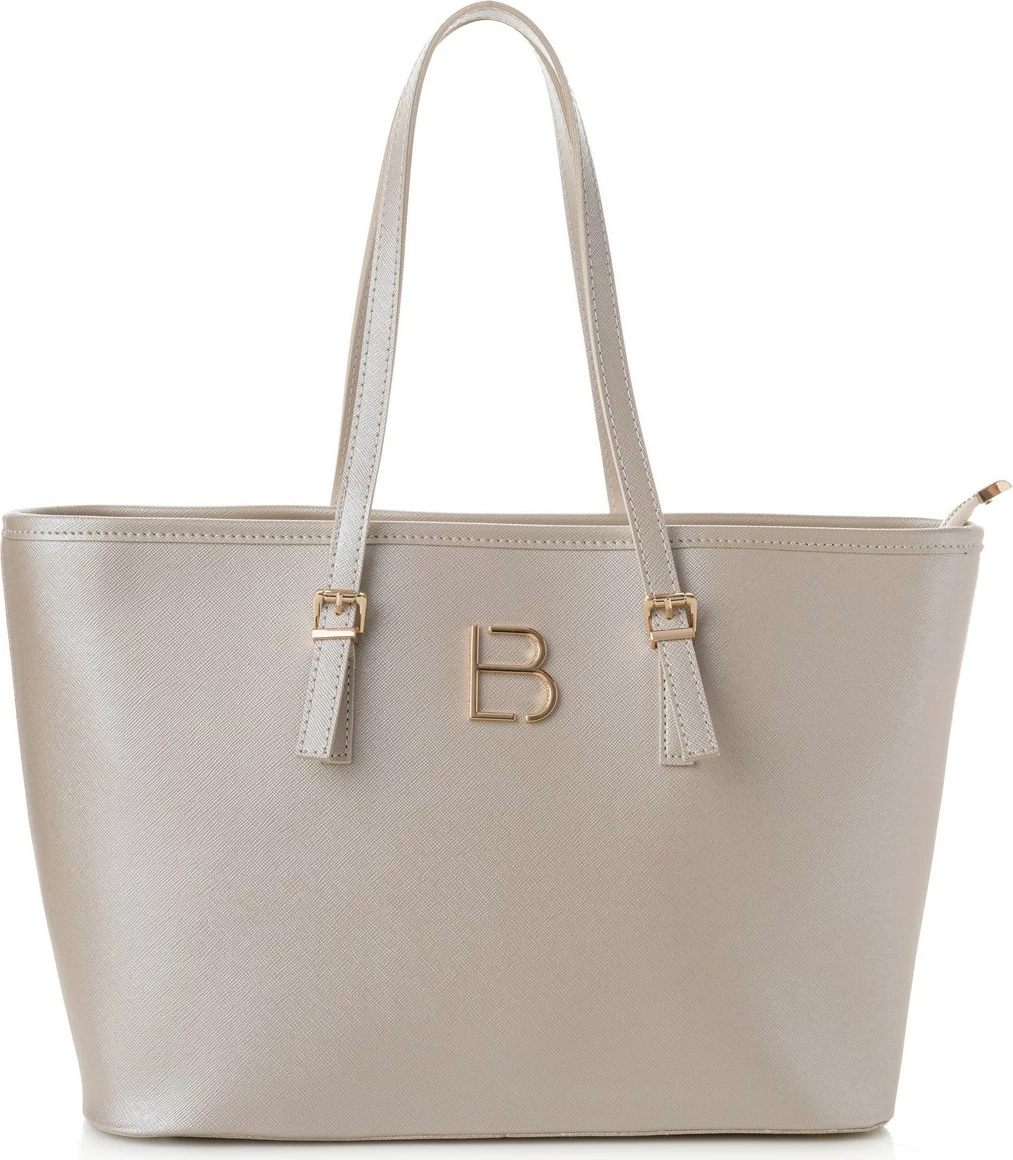 Çantë tote Lucky Bees, ngjyrë bezhë, 1247 - Regeta Gold