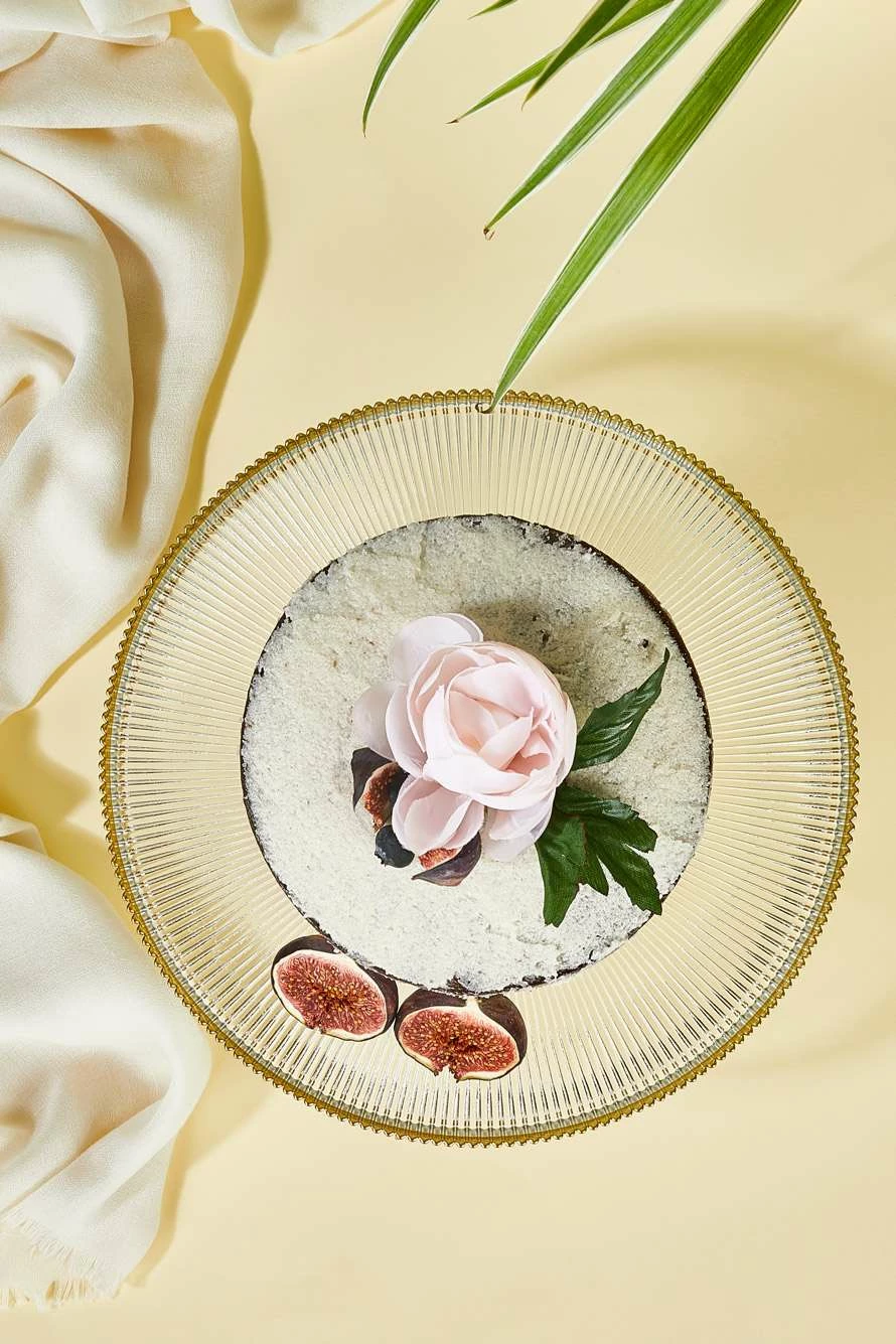 Pjatë qelqi për servirje torte Hermia, Paris 2821, transparente, 28cm