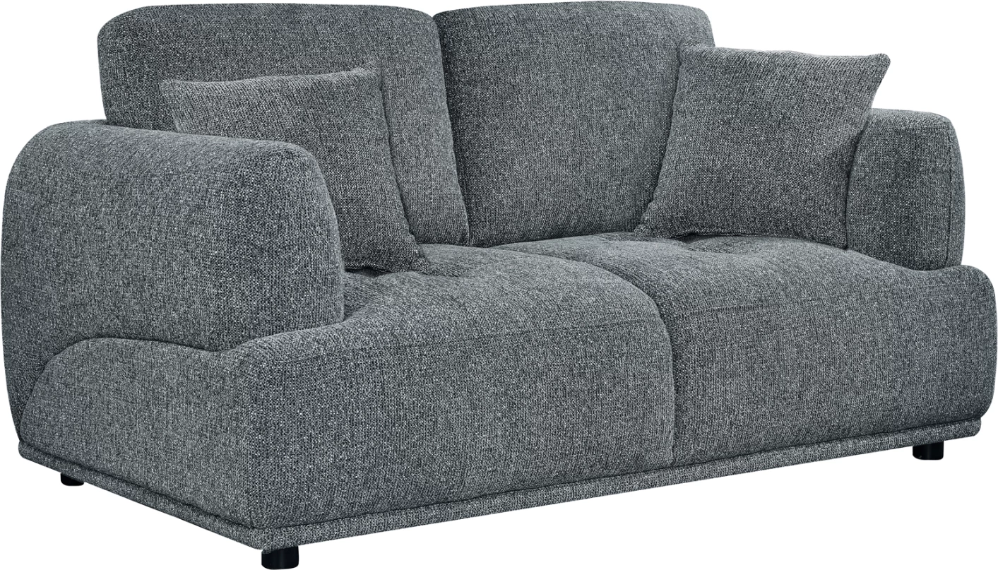 Divan dy-vendësh STRUCTO, material gri, 168x94x88cm