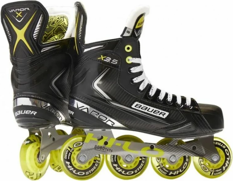 Atlete hokeji për fëmijë Bauer Vapor X3.5 Jr, të zeza dhe jeshile [Madhësia: 01.0R]
