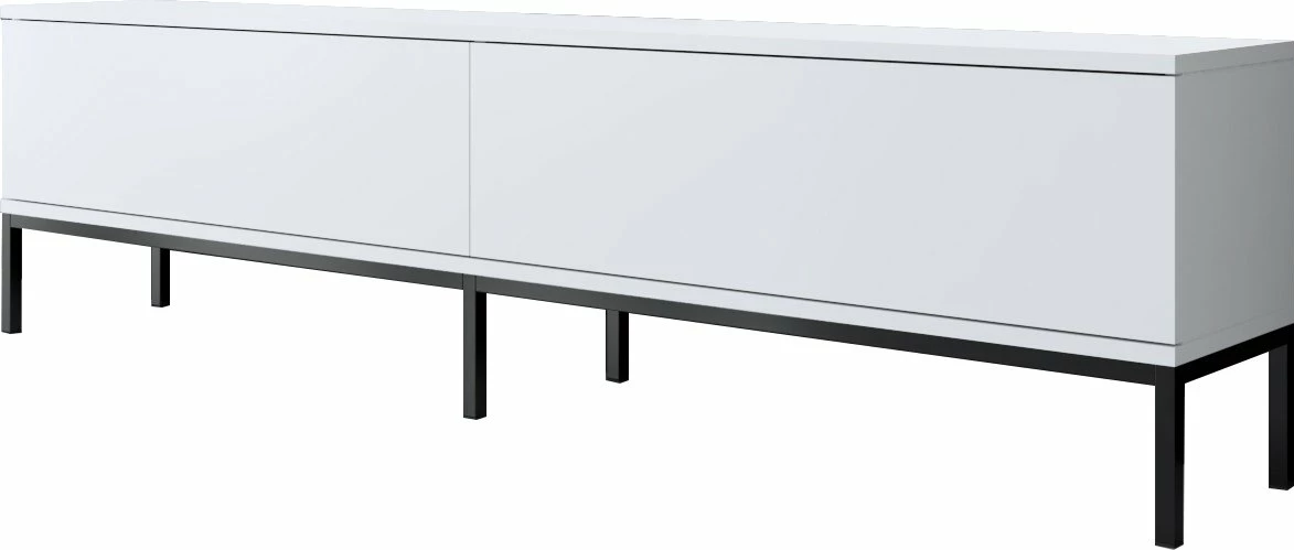 Komodë TV Skye Decor, ngjyrë e zezë dhe e bardhë