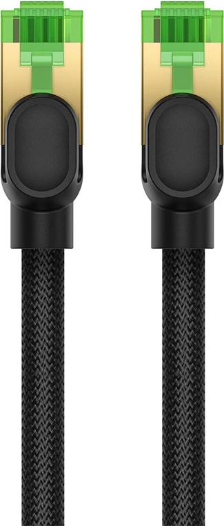 Kabllo rrjeti Baseus RJ45 Cat 8, 8m, 40Gbps, e zezë