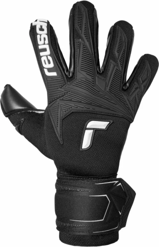 Doreza portieri Reusch Attrakt Freegel Infinity Finger Support, të zeza [Madhësia: 10]