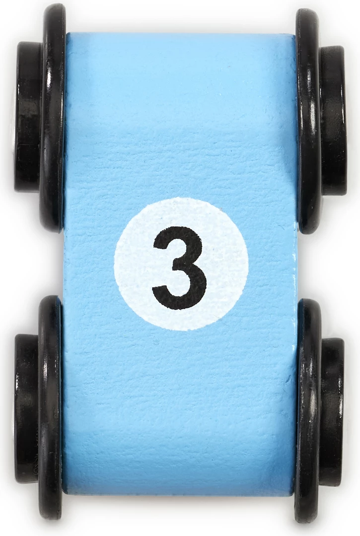 Woodlets Zig Zag Car Track