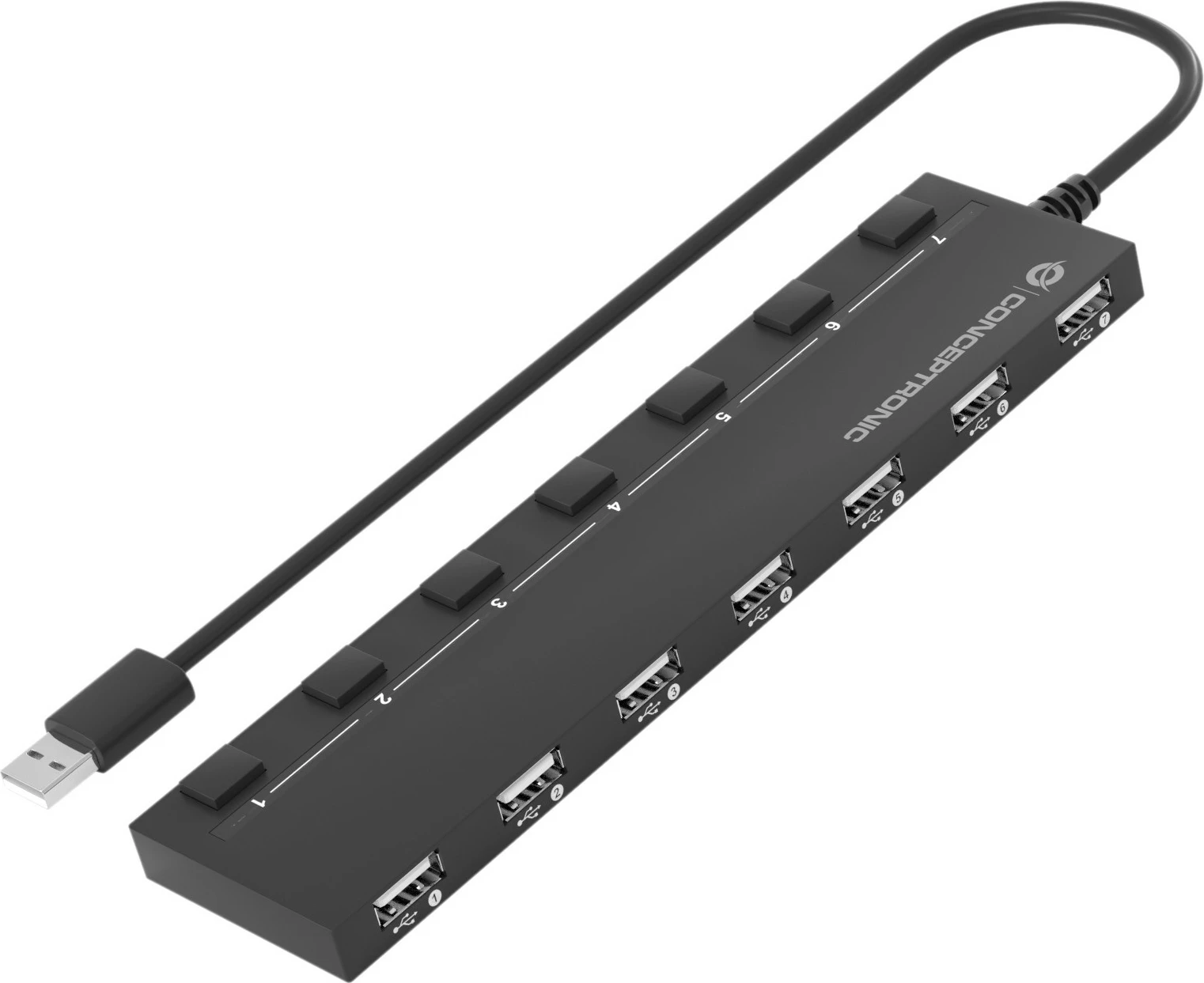 USB hub Conceptronic 7 porta USB 2.0, i zi
