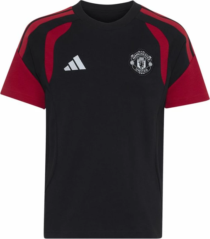 Maicë për fëmijë adidas Manchester United Tiro 26 Tee JSY KC4919, e zezë