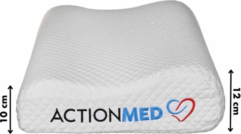 Jastëk ortopedik ActionMed Cervical Med Pillow, i bardhë