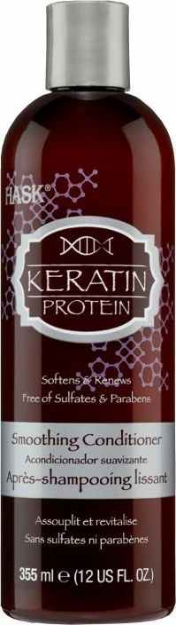 Balsam për flokë Hask Keratin Protein Smoothing Conditioner , 355ml