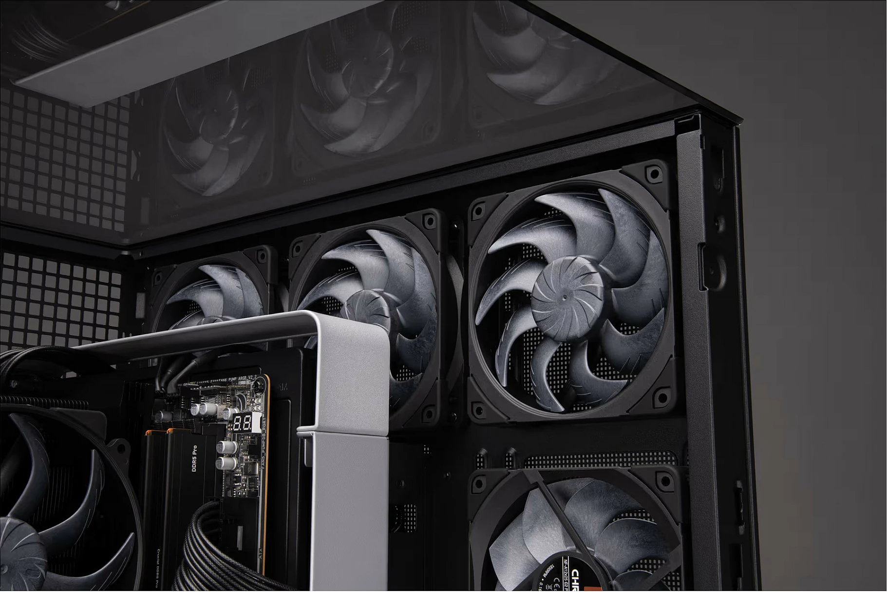 Ventilator për kasë Noctua NF-A12x25 G2 PWM chromax.black, 120mm, PWM, i zi