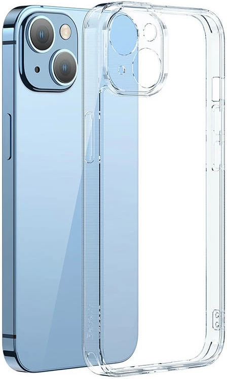 Mbështjellës Baseus SuperCeramic me xham të temperuar për iPhone 14 Plus, Transparent, set