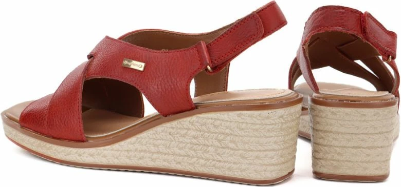 Sandale për femra Sergio Leone SK297, burgundy
