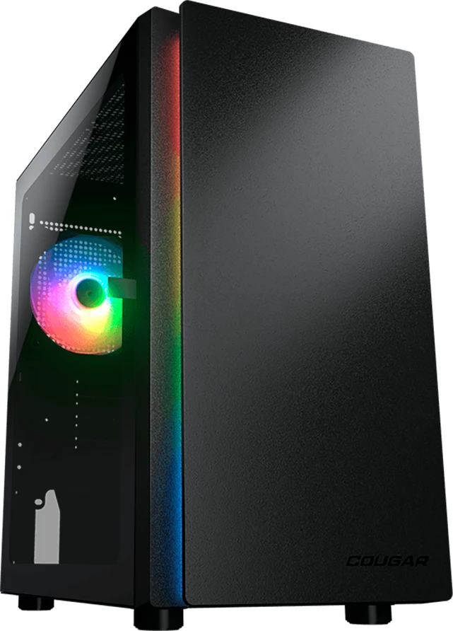 Kasë COUGAR Purity RGB Mini Tower Micro-ATX/Mini-ITX, e zezë