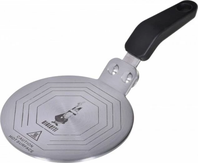 Adapter për pllakë induksioni Bialetti 13 cm, për moka pot deri 6 filxhanë, inox