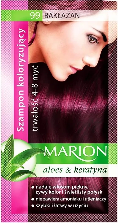 Shampon ngjyrosës për femra Marion 99 Bakëllxhan 40ml