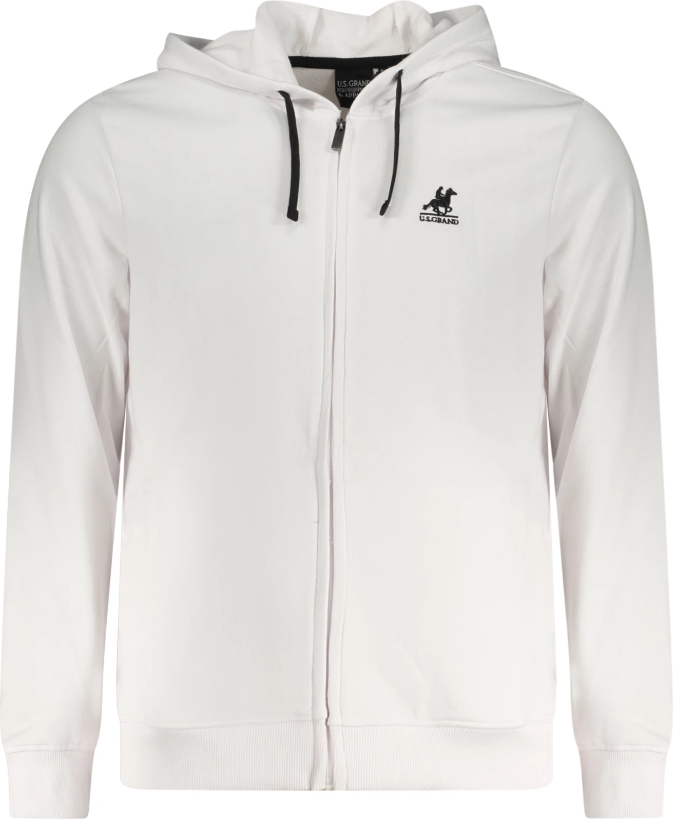 Duks me kapuç për meshkuj U.S. GRAND POLO, i bardhë