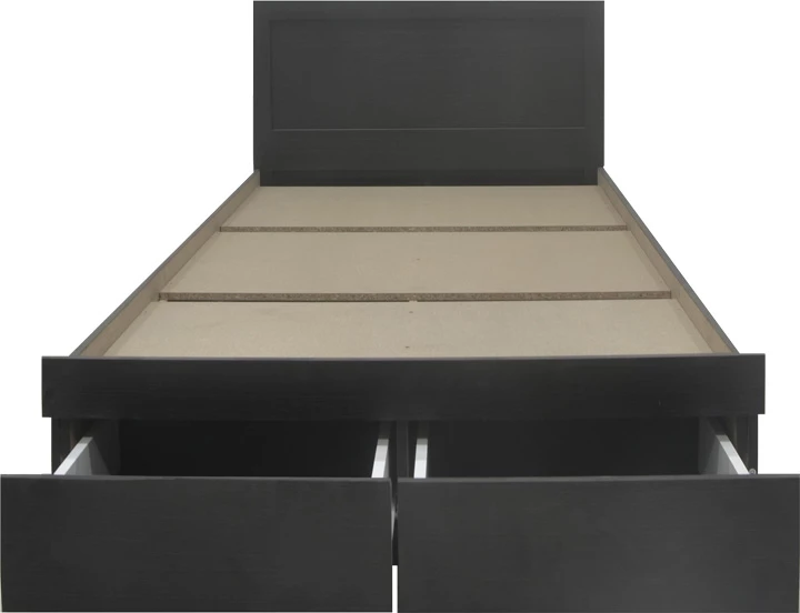 Krevat Olympus me sirtarë, ngjyrë wenge, 140x200cm