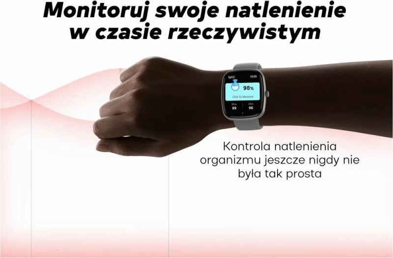 Smartwatch për femra Gravity, e zezë