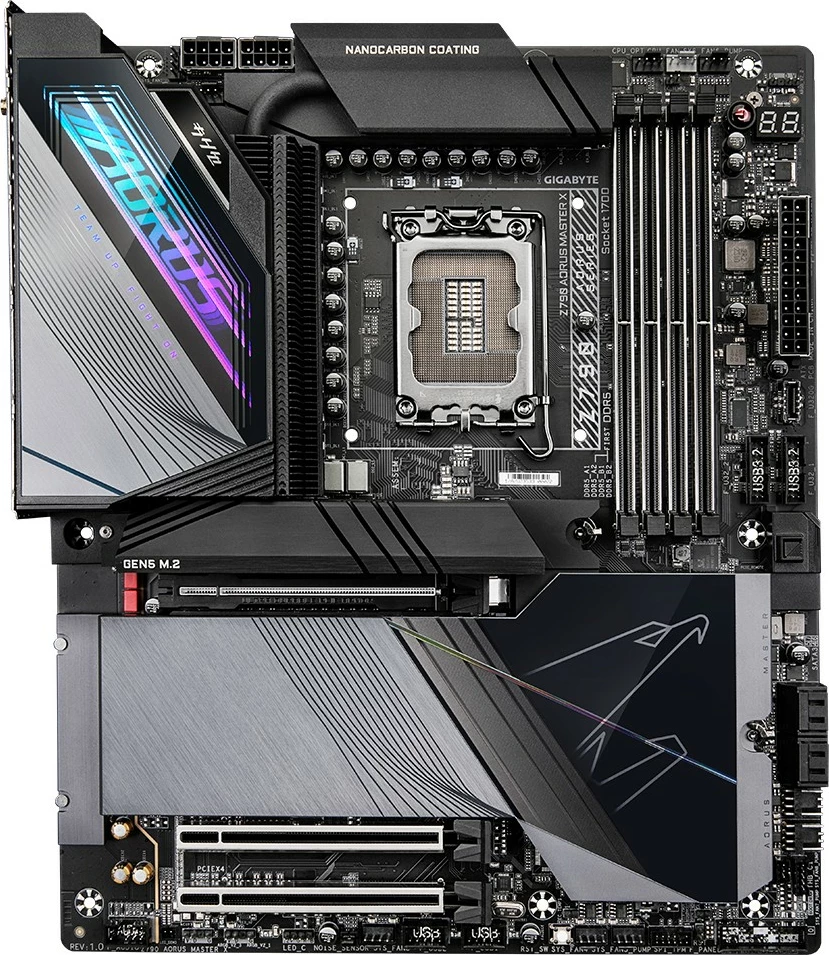 Pllakë amë Gigabyte Z790 AORUS Master X, Intel, DDR5