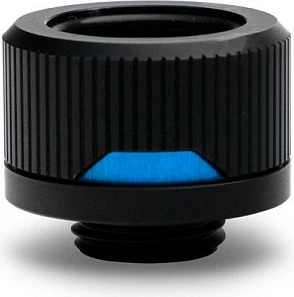 Fiting për ftohje uji EK Water Blocks EK-Torque HDC 16, G1/4", për hardtube 16mm, i zi