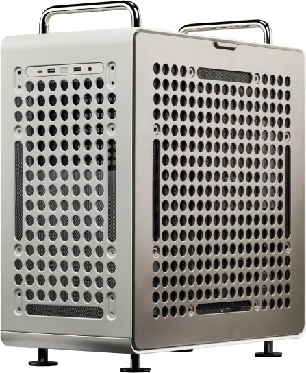 Kasë kompjuteri Cooler Master Qube 540 Moonstone (Q540-LGNN-S00), Mid-Tower, Tempered Glass, e bardhë