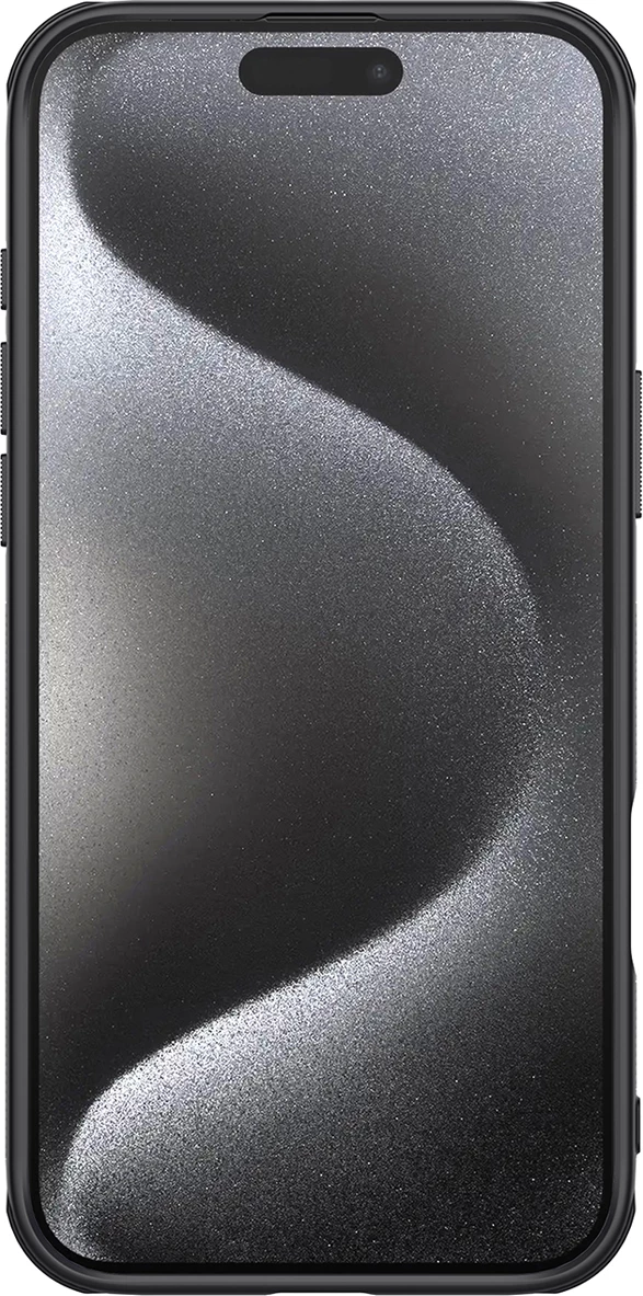 Mbështjellës Nillkin Super Frosted Shield Pro për iPhone 16 Pro, i zi