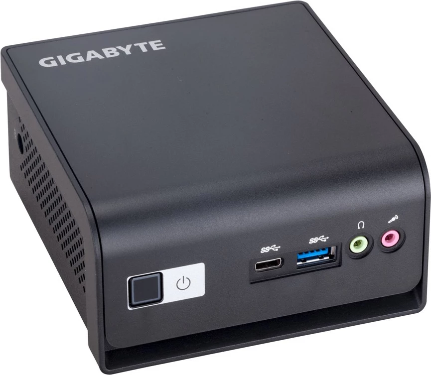 Kasë Gigabyte Brix GB-BMCE-5105 mini-PC barebone e zezë