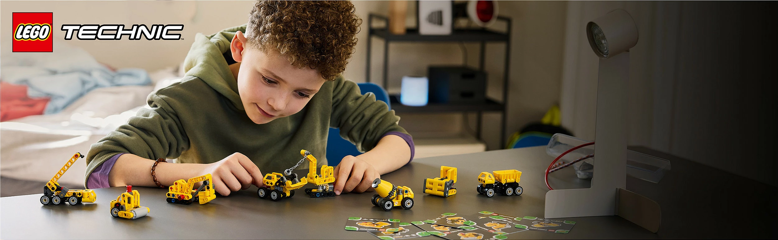 Set ndërtimi LEGO Technic 42233 Mighty Machines, 44 pjesë, shumëngjyrësh