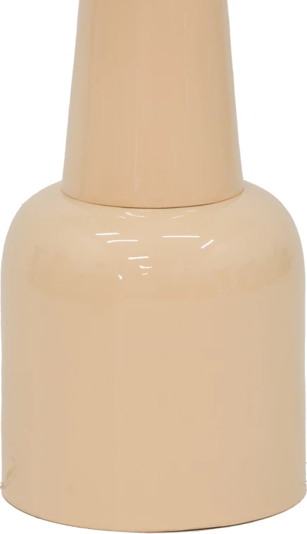 Tavolinë anësore Easyful Inart, metal krem-ari, D36x58cm