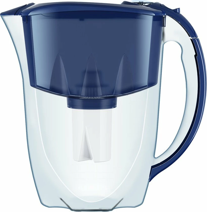 Kanarë filtri uji Aquaphor Ideal 2.8 L (1.5 L ujë i filtruar), indikator mekanik, filtër 1 copë, navy