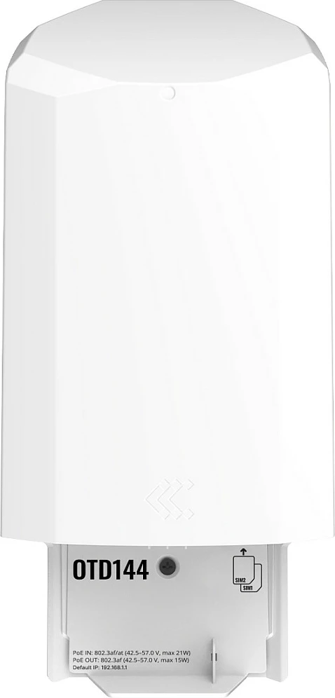 Router outdoor Teltonika OTD144, LTE/4G Cat 4, Wi‑Fi, 2x LAN, i bardhë